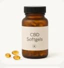 Бутилка CBD капсули